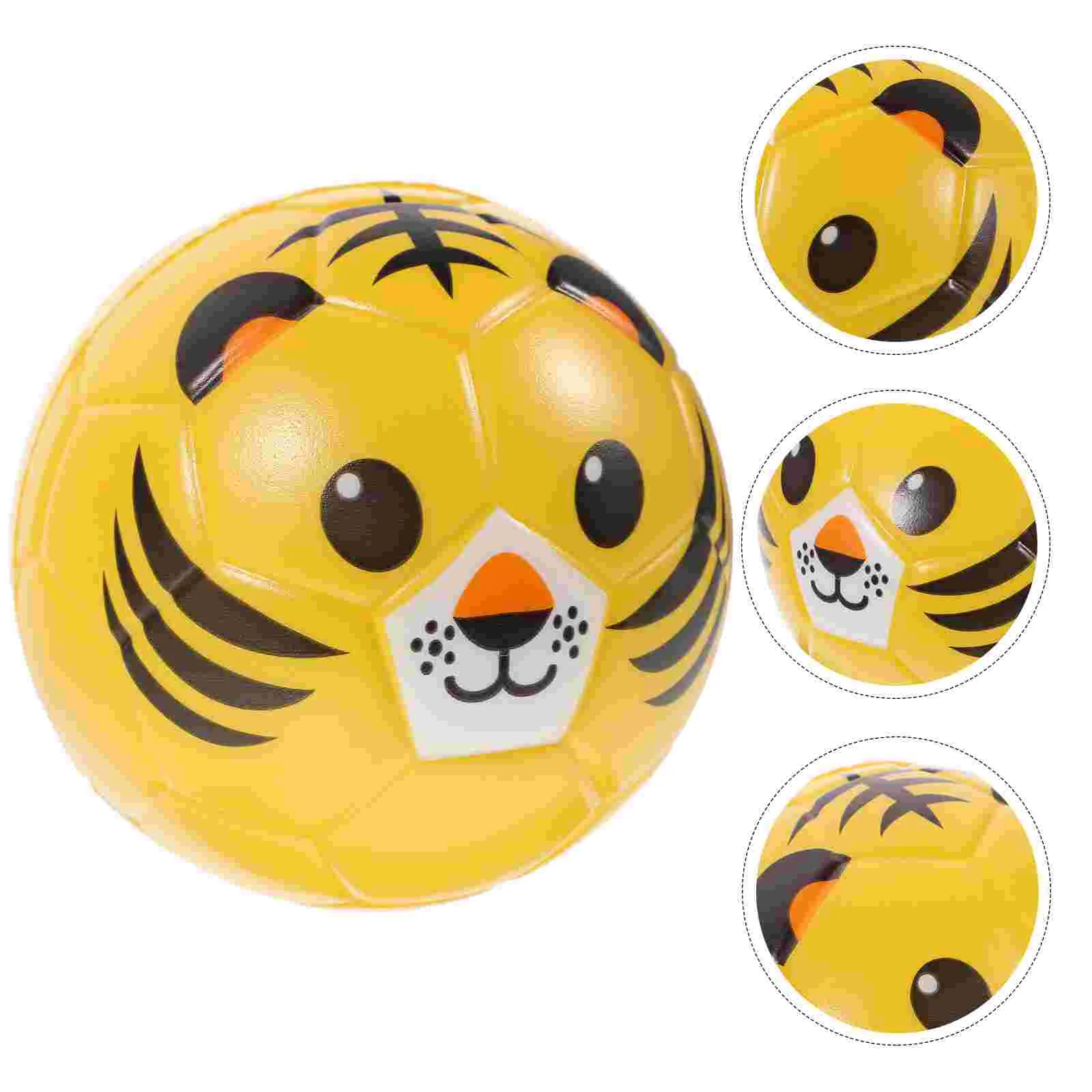 

Kids Football Training Toddler Solid Soccer Boys Toys The Animal Pattern PU Gift Outdoor Kicker
