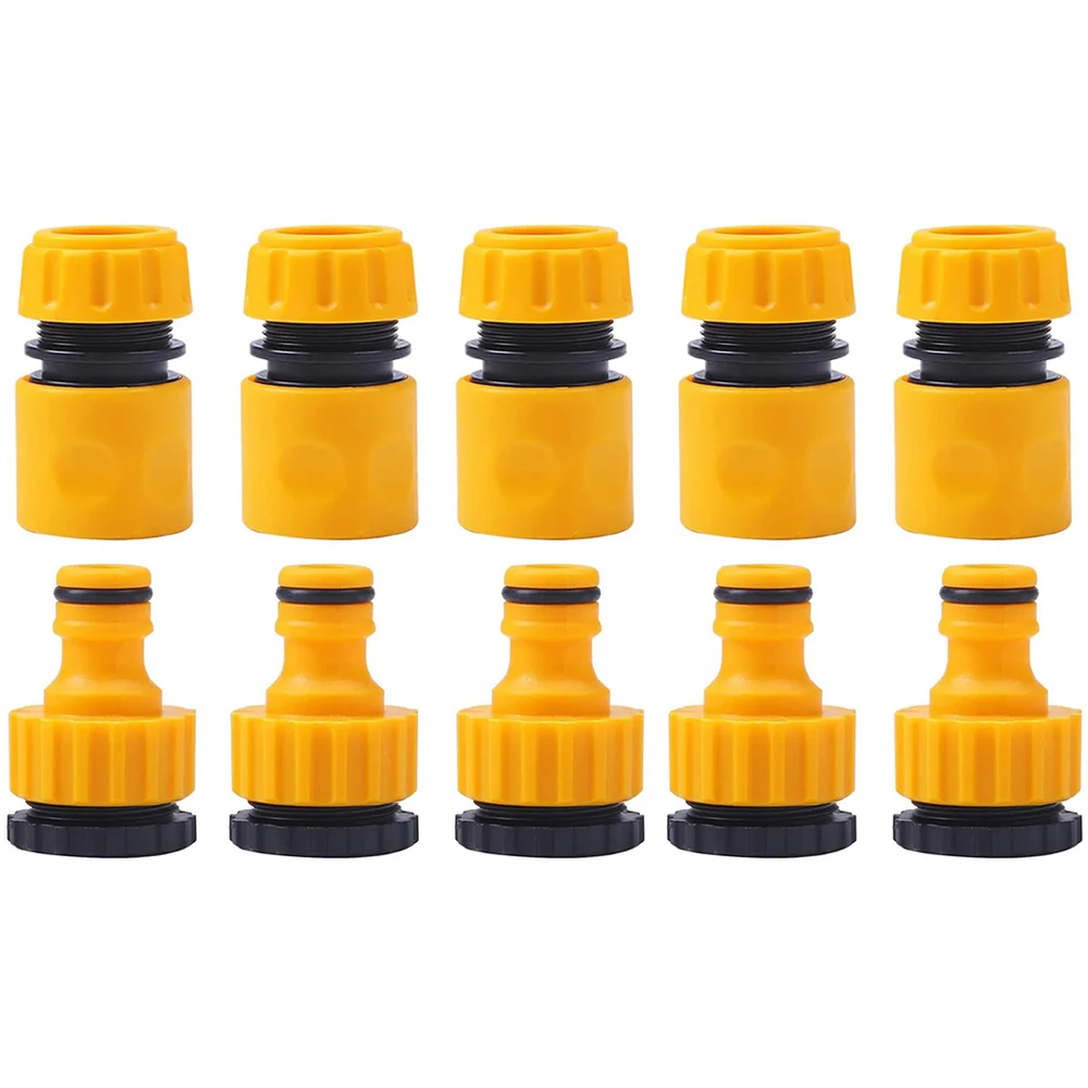 

Набор быстроразъемных соединителей для шланга 3/4'' и 1/2''