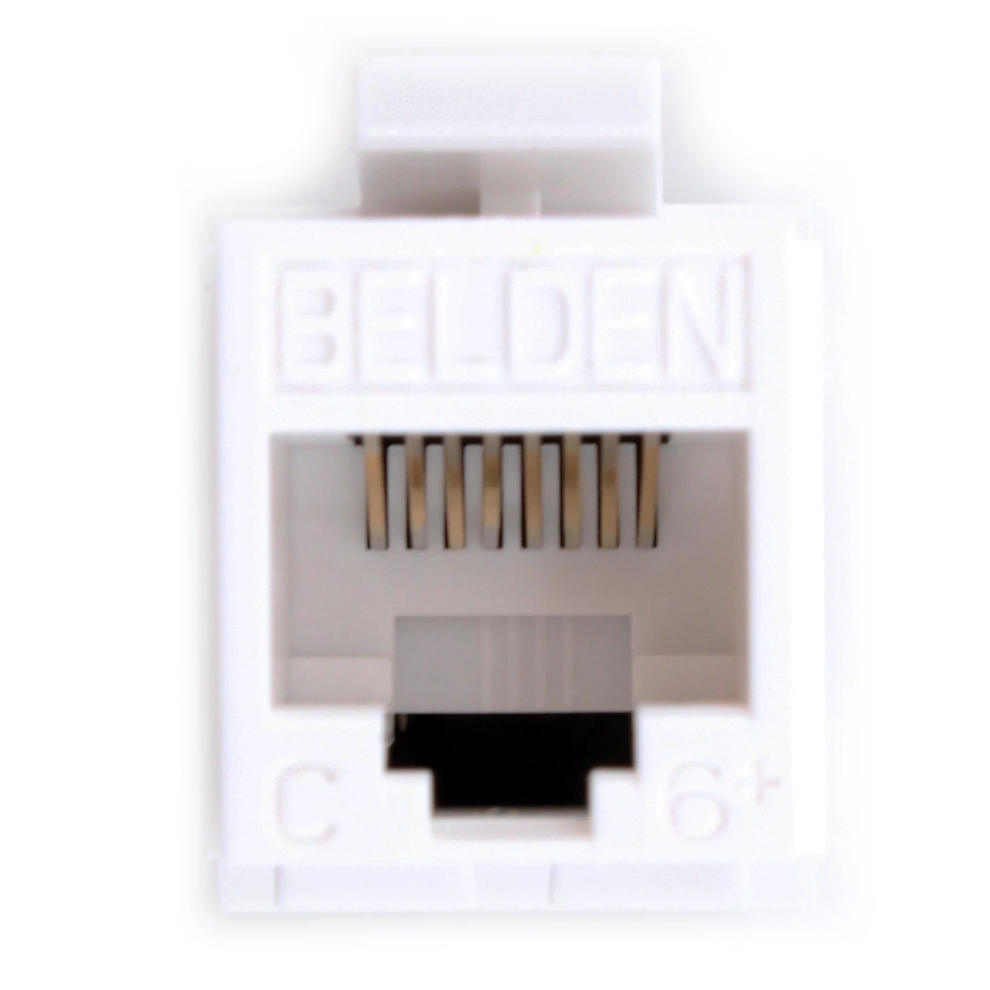 Фото BELDEN CAT6+ ETHERNET DATA JACK AX101320 UTP RJ45 10GX KEYCONNECT Модульный разъем AX102282, гарантия 1 год, 100% оригинал №1
