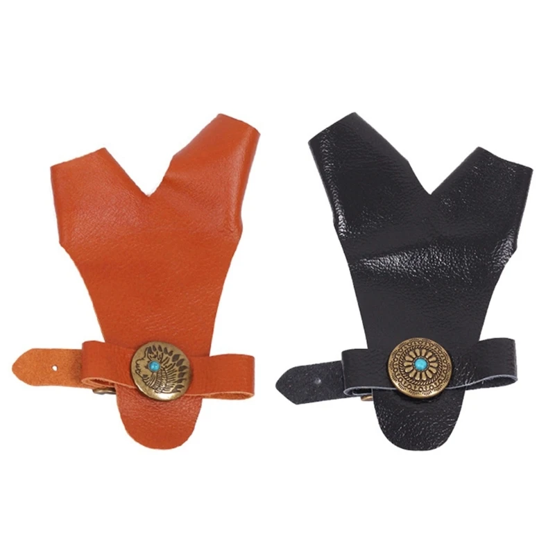 

Gloves 2 Finger Archerys Glove Archerys Hand Guard Protective Glove Archerys Hand Guard Protector