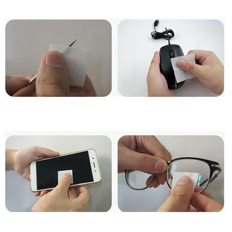 100 шт. одноразовые спиртовые ватные диски для детализации автомобиля полотенце