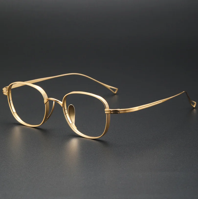 

Винтажные ацетатные прогрессивные многофокальные очки для чтения, чистые титановые мужские Оптические очки, винтажные очки для мужчин и женщин с ближним далищем