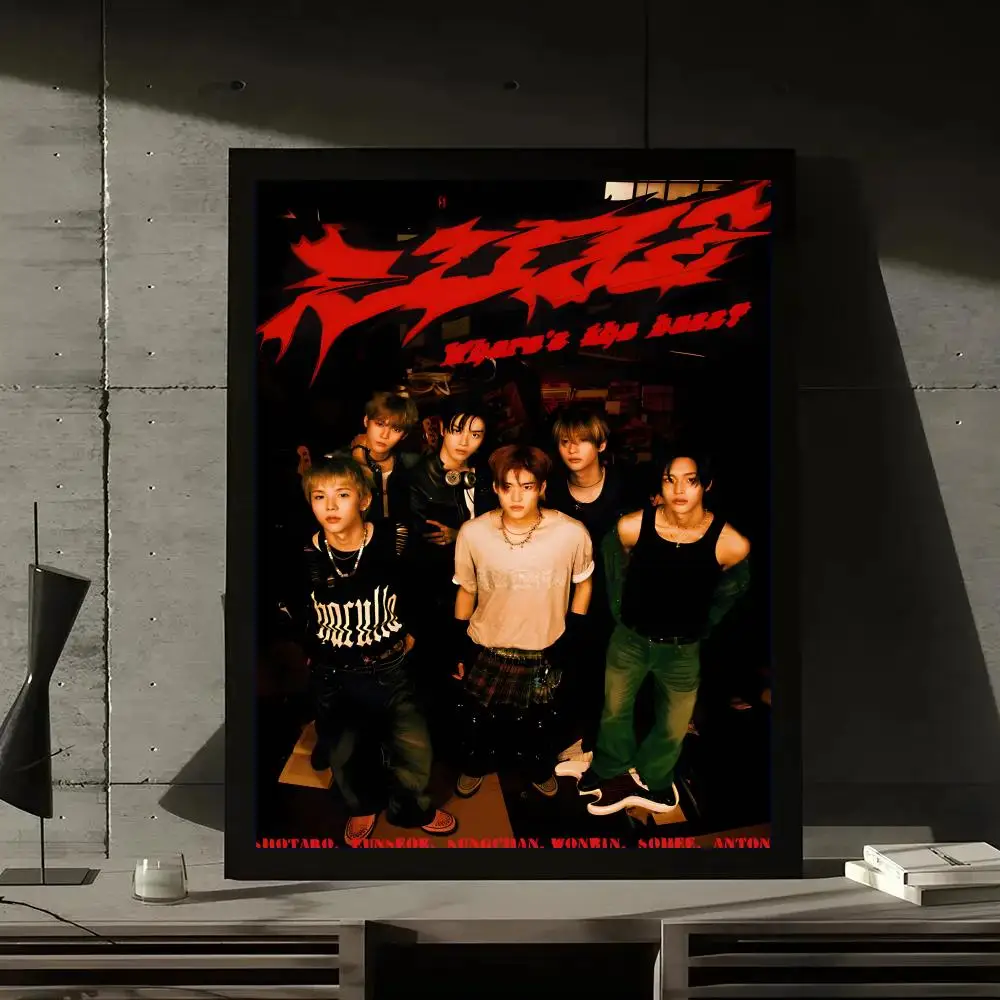 Koera Kpop Band R-Riize постер HD художественная роспись Wallart постер для украшения домашней комнаты DIY винтажный декор с принтом (art.: 3920d28b9cd48) - 3920d28b9cd48