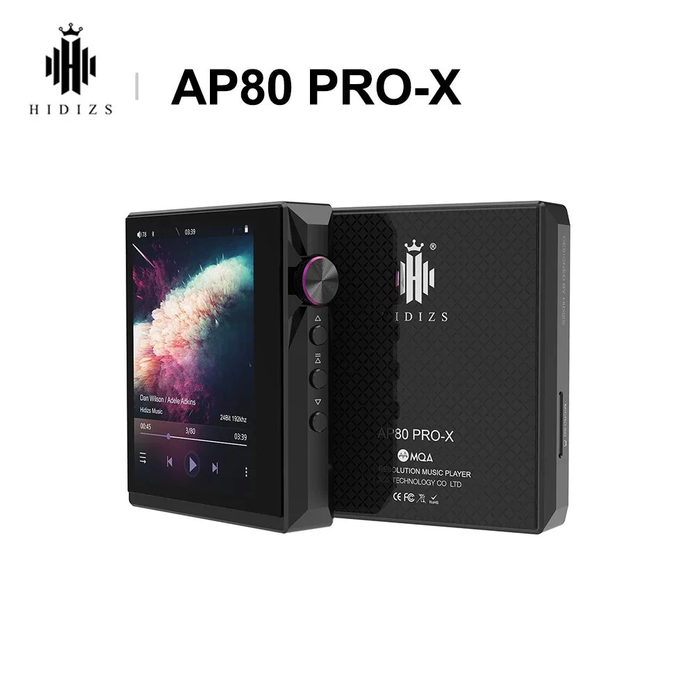 Hidizs AP80 Pro X Hi-Res Audio HIFI Портативный музыкальный MP3-плеер с двумя ЦАП ES9219C Bluetooth MQA LDAC PCM