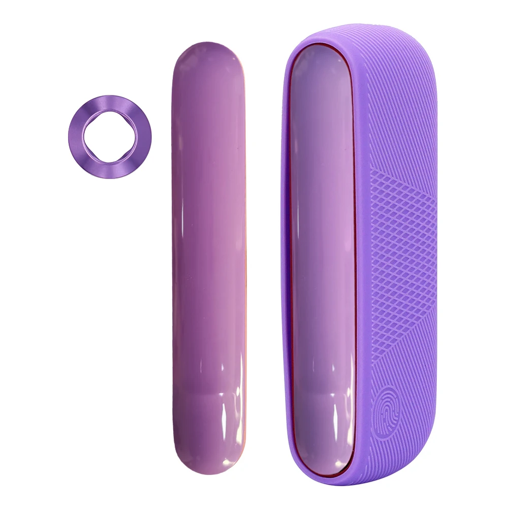 

New Cap Ring + Case + Door Cover for IQOS ILUMA Skin Silicon Case for IQOS ILUMA Decoration Accessories Replaceable Cover