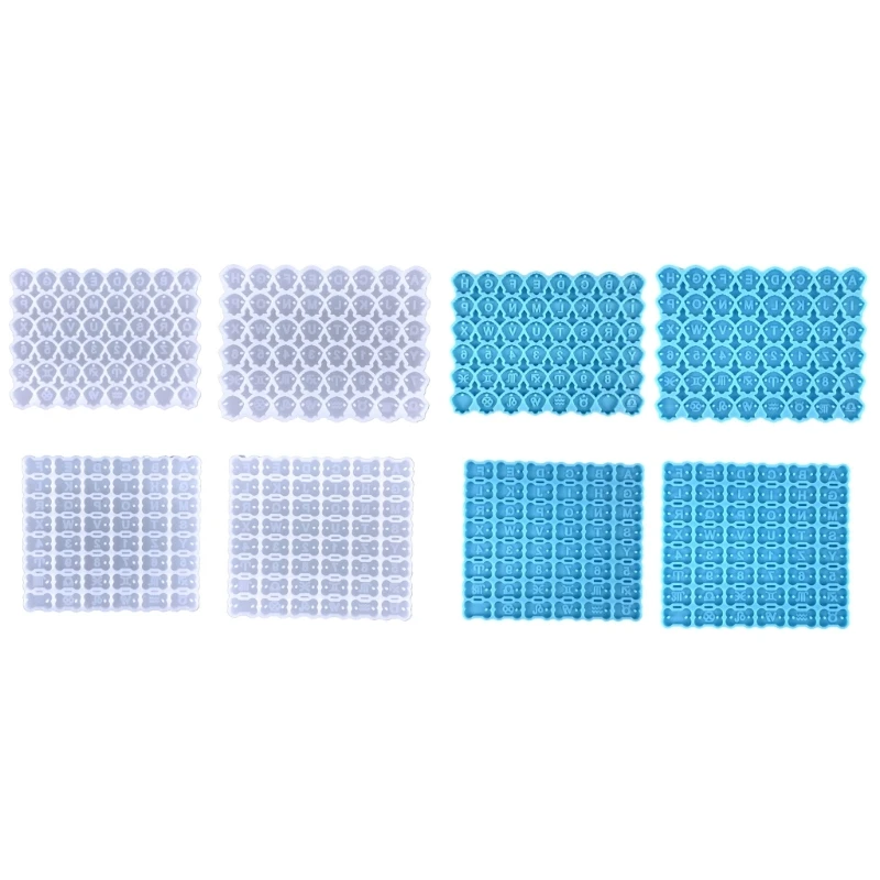 

Алфавитная смоляная форма для пуговиц, силиконовая форма в виде ракушки, форма для сережек с буквами, полимерная форма для с
