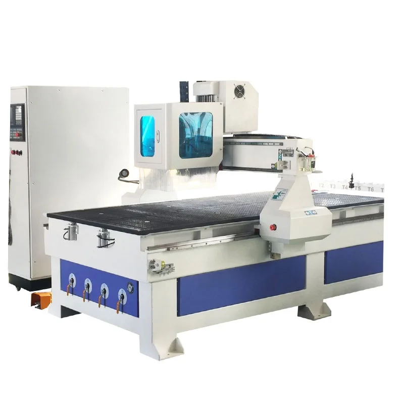 3axis sculpture  woodworking carving cnc router machine with auto tools change bits