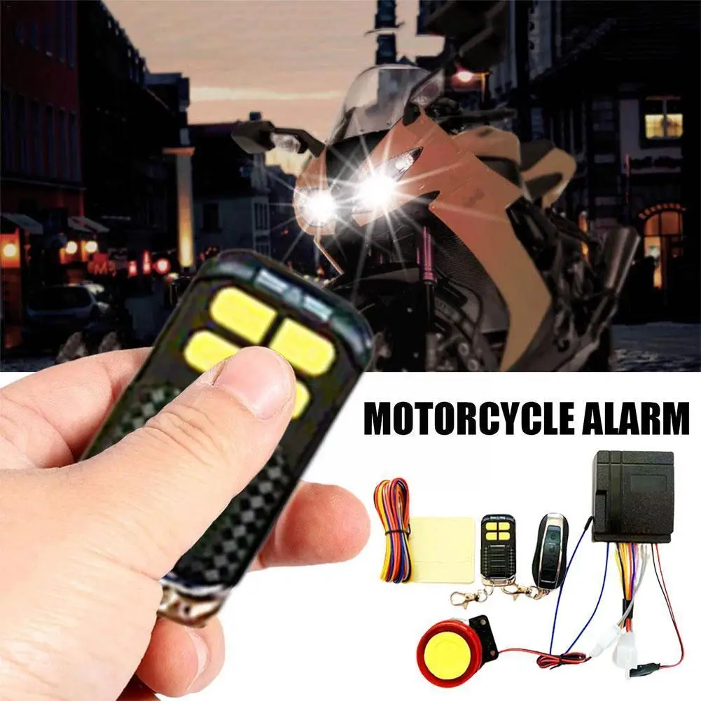 

Универсальная противоугонная система для мотоцикла, скутера, 12 В, с дистанционным управлением