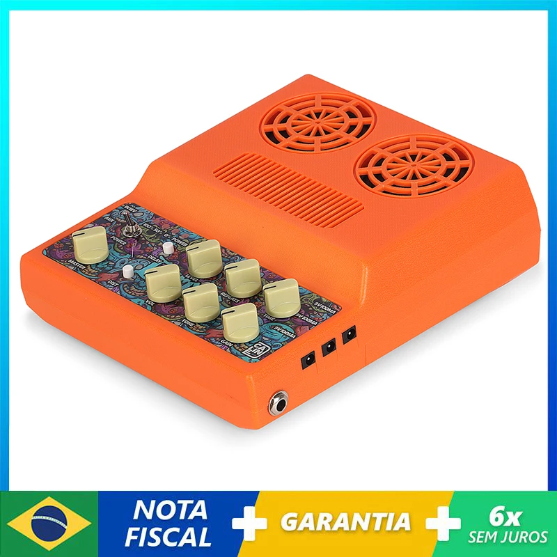 

CA-100G Caline Lorcan Guitar Mini AMP With Built-in Battery Electric Amplifier 10W Speaker Distortion Delay Effect Power Supply