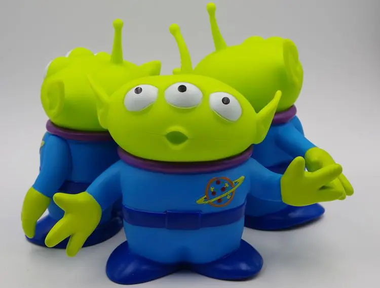 

15cm 3styles Cartoon Toy Story Alien Action Figure Toys Disney Movie Alien Piggy Bank Coin Bank Figure Model Toys