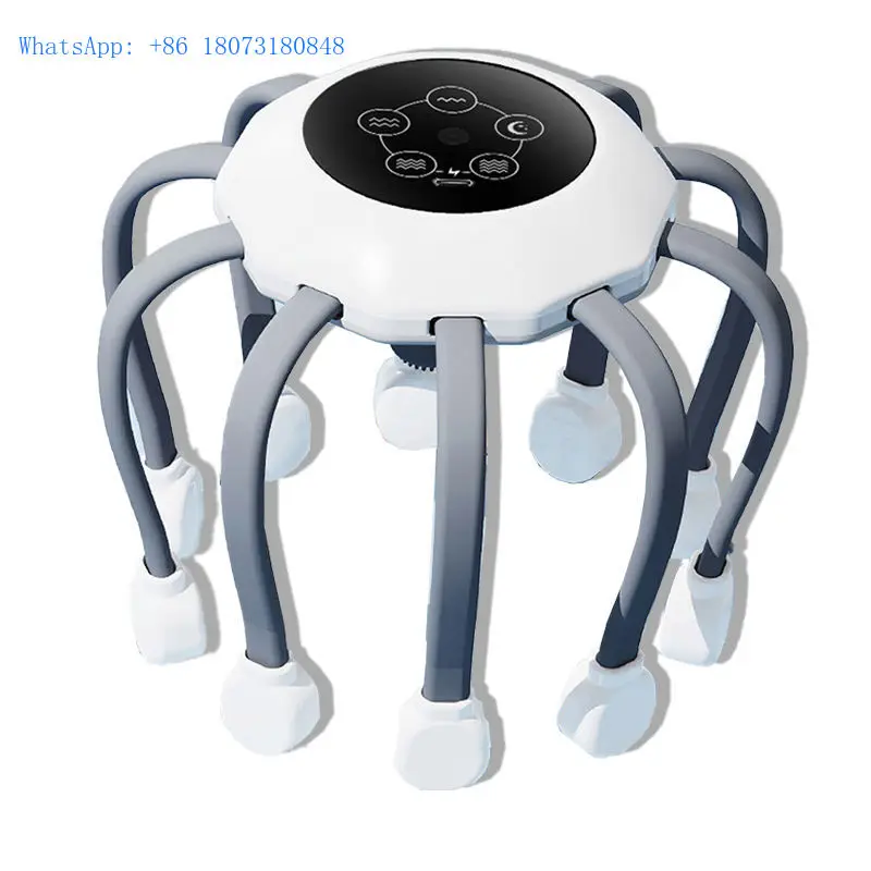 Новый массажер для головы Octopus полностью автоматический многомерный