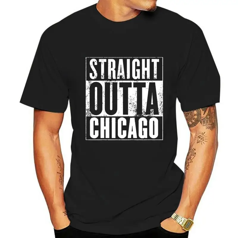 

Straight Outta Chicago T-Shirt - South Side North Cubs Bulls Bears - All Colors