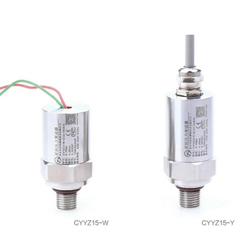 

Mini Compact Pressure Transmitter 4-20mA Current Type Sensor 0.1% FS 0.25% Accuracy