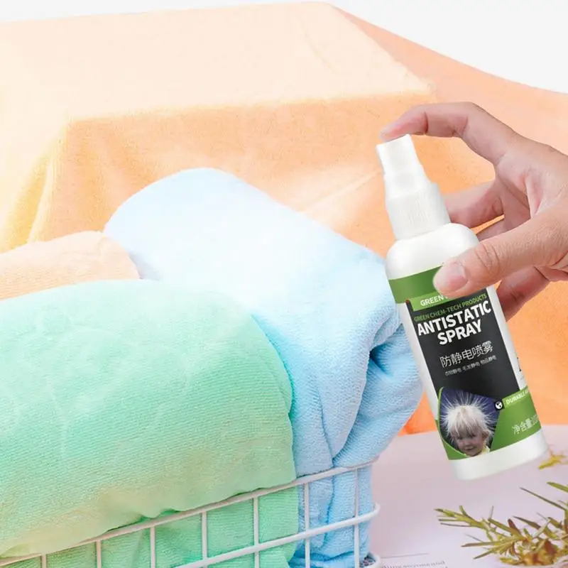 Multi Purpose Static Guard Spray Travel Size Natural Static Crimping Spray For Furniture Laundry Hair Spray