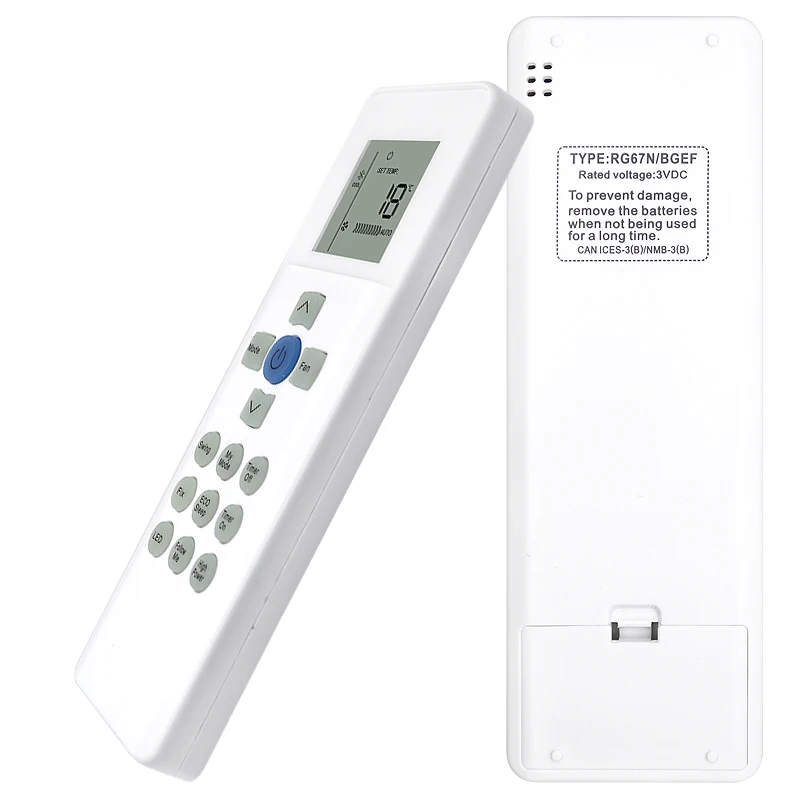 Пульт дистанционного управления кондиционером RG67N/BGEF Совместим с моделями Carrier: