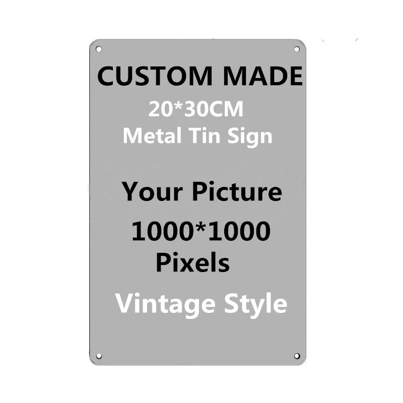 

Металлический постер Metal 20x30 см