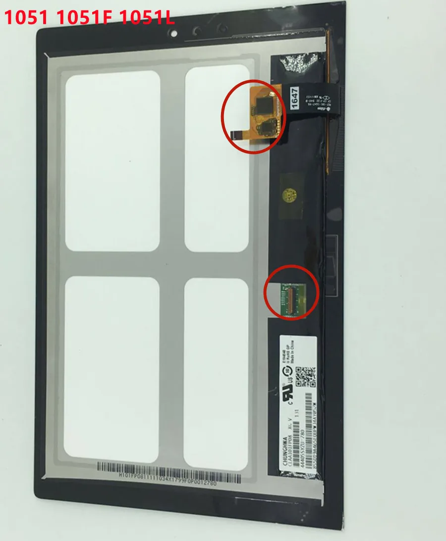 Новый ЖК-дисплей 10 1 ''для Lenovo Yoga Tablet 2 1051 1051F 1051L + цифровой преобразователь