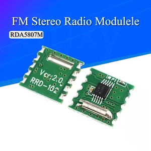 2PCS FM Stereo Radio RDA5807M Wireless Module For Arduino RRD-102V2.0 For Arduino RRD-102 V2.0 2.7-3.6V DC RDA5807