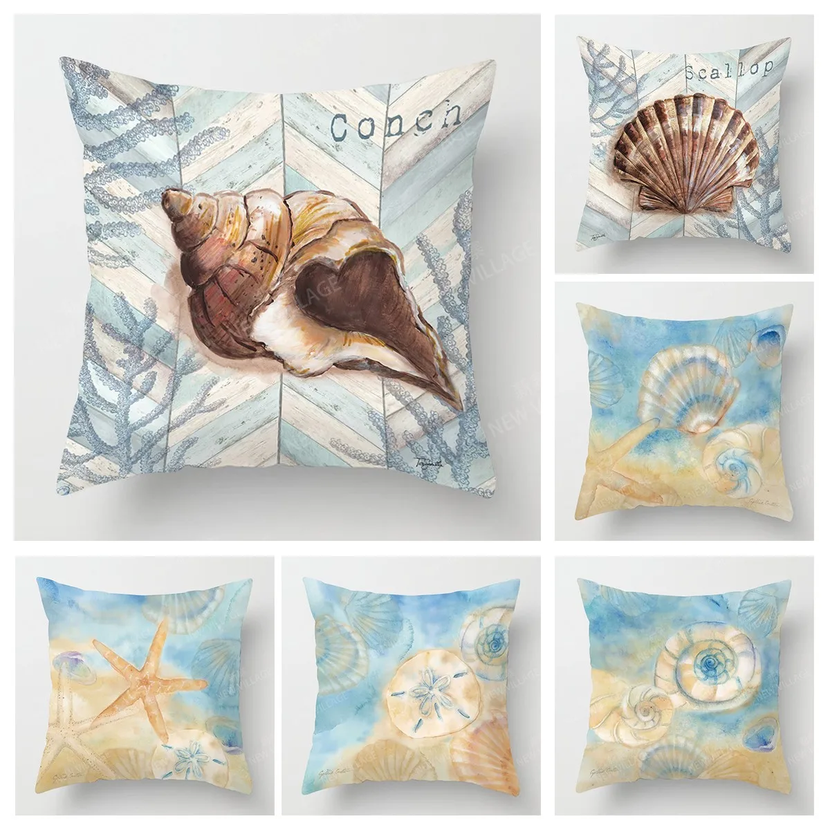 Наволочка с принтом животных под водой наволочка для дивана украшение дома можно