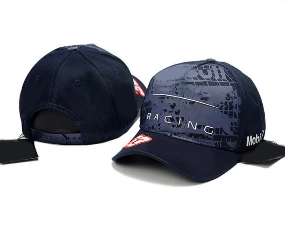 

2021F1 racing hat full embroidery F1 team sun hat F1 baseball cap