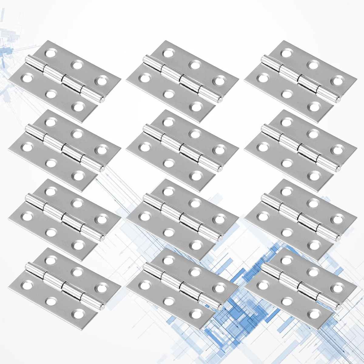 

Hinges Hinge Door Mute Flat Heavy Duty Cabinet Stainless Steel Inch Close Soft Loose Leaf Doors Internal Wood Thickened Kitchen