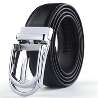 belt mens white black personality various automatic buckle choices casual versatile simple student advanced texture trend belt