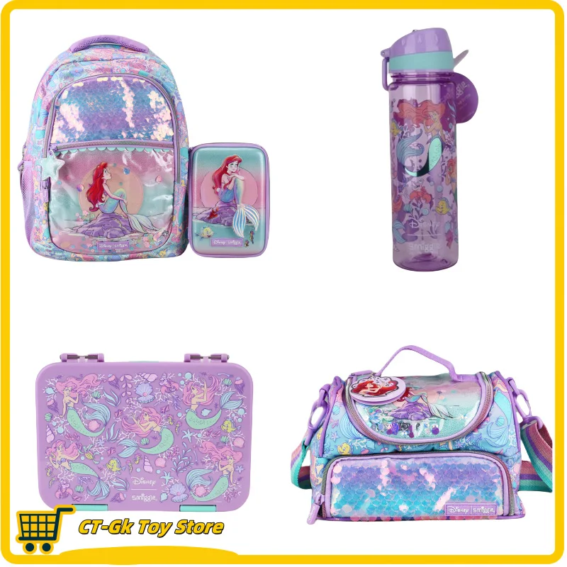 Oryginalna Australia Smiggle tornister puchar torba na drugie śniadanie Student Cartoon zamek ultralekki plecak dekompresyjny prezenty urodzinowe