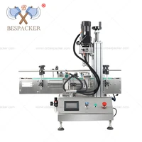 bespacker yl s fully automatic benchtop 4 wheel screw capping machine for glass bottles