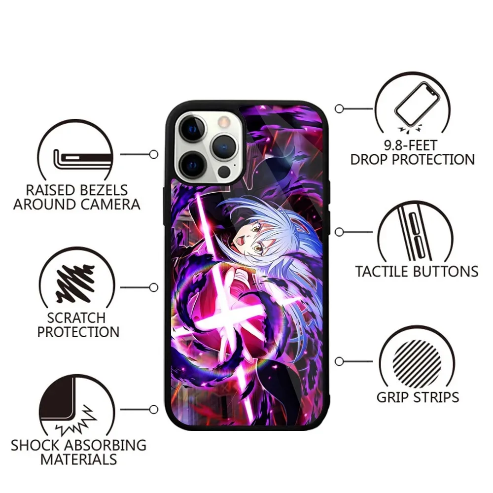 T-Tensei S-Slime Rimuru Phone Case Strong Magnetic For IPhone 16 15 14 13 Pro Max Plus 11 12 Mini Magsafe Wireless Charging