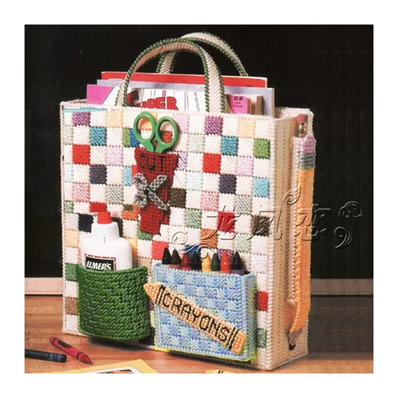 

24 x 12 x 24cm storage pack embroidery kit DIY handmade craft set Crocheting knitting needlework supplie
