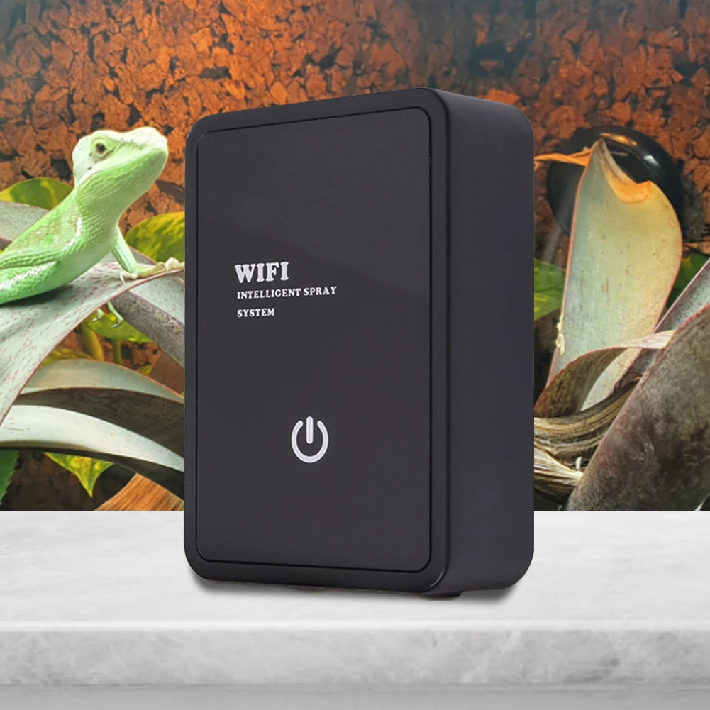 

Rainforest Timing Spray System Kit Wifi Automatic Mist Smart Fogger Sprinkler APP Control Low-noise for Climbing Pet Turtle Box