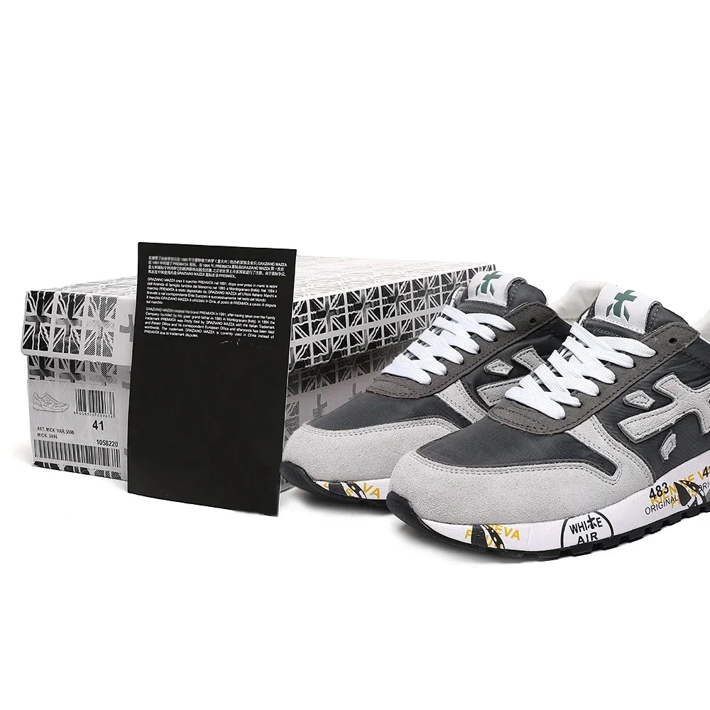 PREMIATA Мужская мода в стиле ретро универсальная легкая спортивная обувь легкие