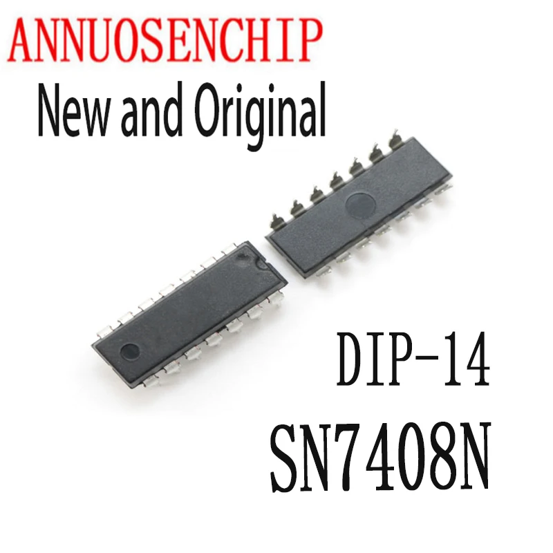 5 шт. Новый и оригинальный DIP14 7408 DIP HD7408P DIP-14 IC SN7408N