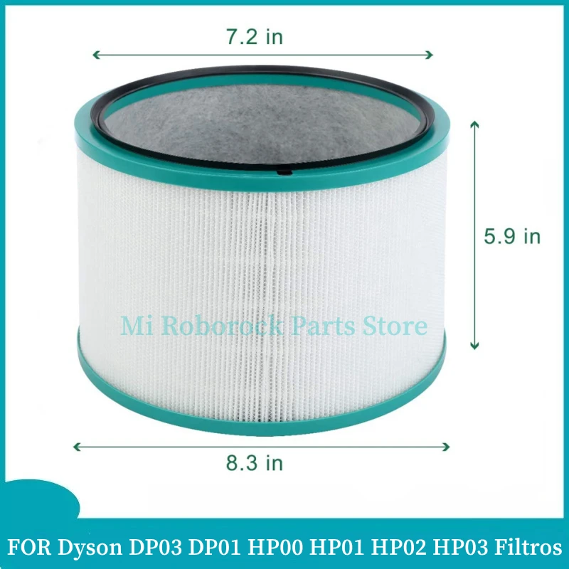 

FOR Dyson Filtro DP03 Purificador De Aire Filtro HEPA Filtros FOR Dyson DP03 DP01 HP00 HP01 HP02 HP03 Air Purifier Accesorios