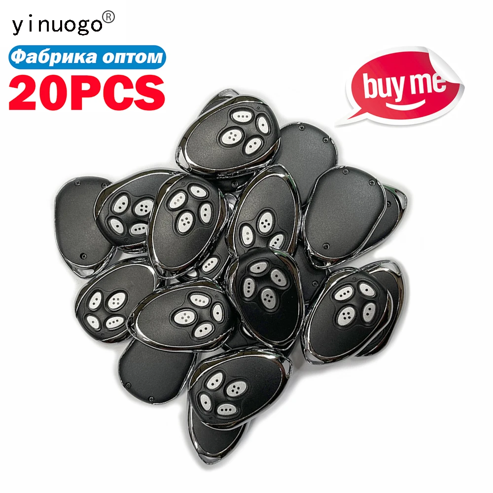 Дешево 20 упаковок Alutech AT-4 Пульт дистанционного управления Alutech AT-4 ASG600 AN-Motors ASG1000 AR-1-500 AnMotors AT4 433 МГц пульт дистанционного управления для ворот