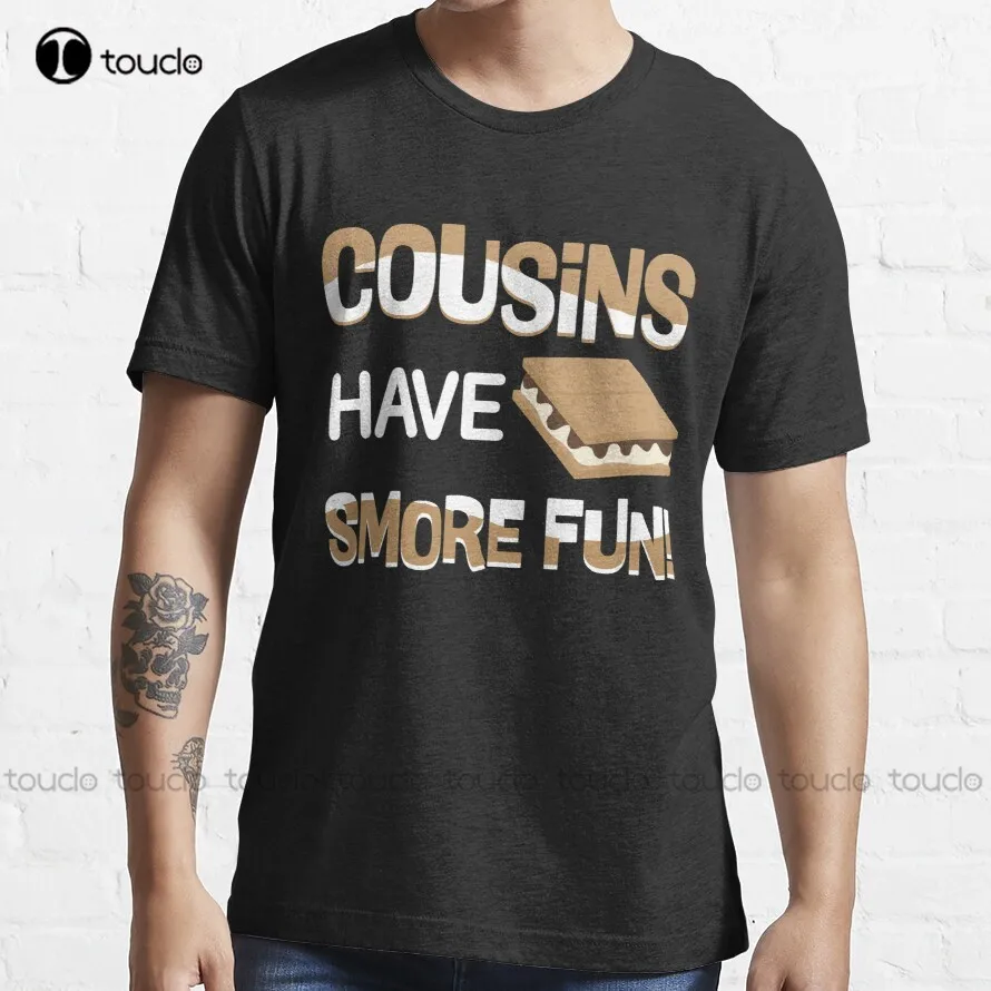Cousins Have Smore Funny Matching Family Holiday T-Shirt Trending T-Shirt 90S Shirt Outdoor Simple Vintag Casual T Shirts Xs-5Xl