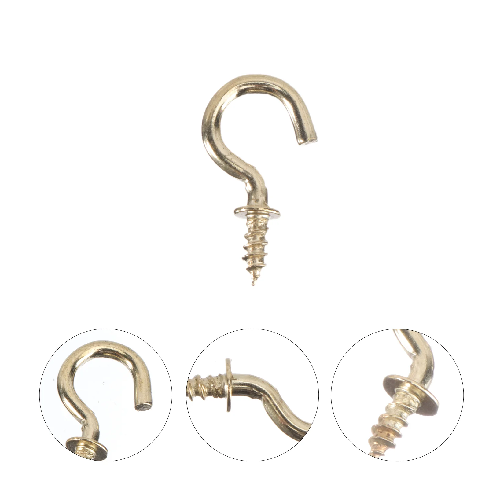 

Hooks Screw Ceiling Cupfor Metal Golden Hanging Garden Hanger Plated Copper Mug Toolsplanthose Cordstoggle Heavy Duty Lights