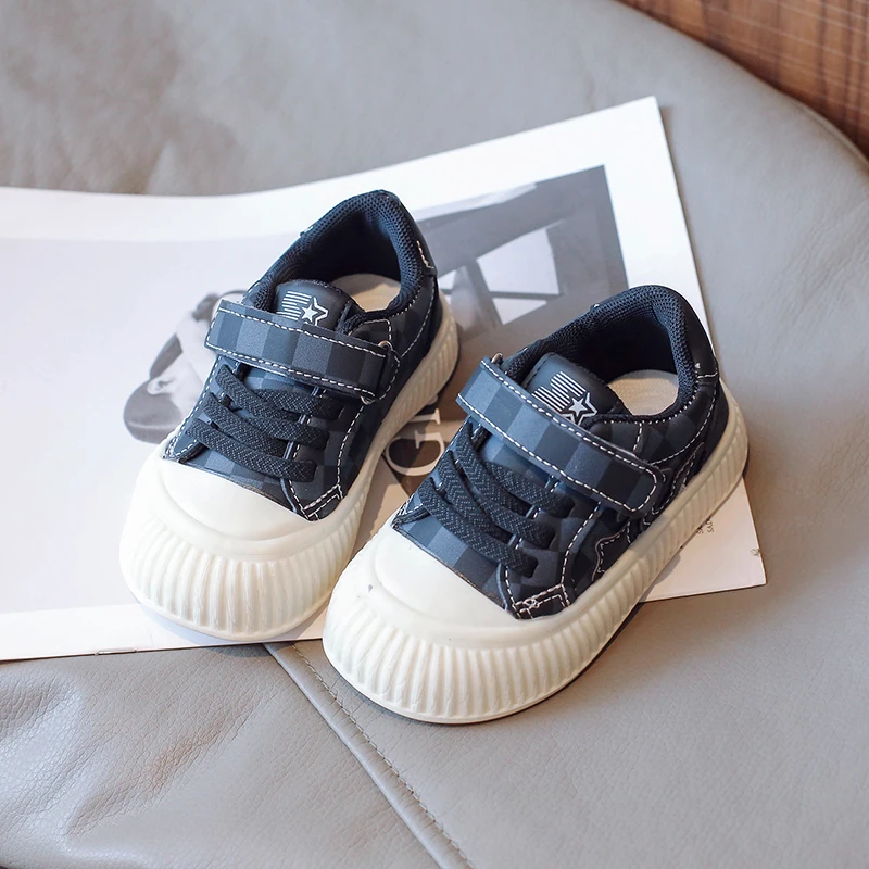 

Children Leather Skate Shoes Sports Shoes Toddler Boys Girls Casual Sneakers Tennis Shoes Kids School Shoes 3-6Y Autumn Spring