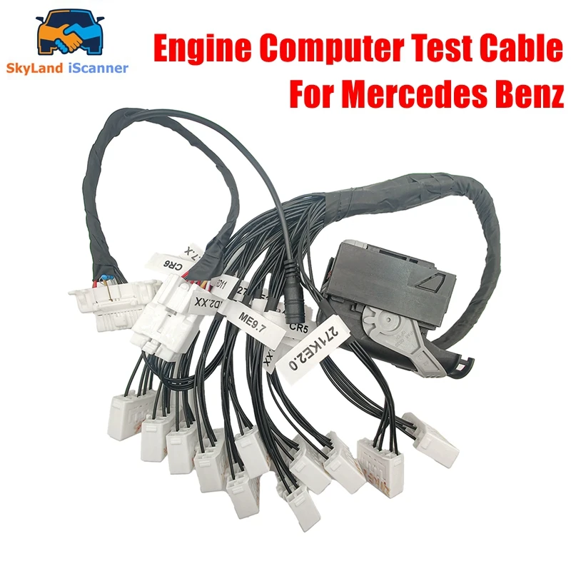 Автомобильный кабель адаптера для двигателя компьютера Mercedes Benz компьютерная