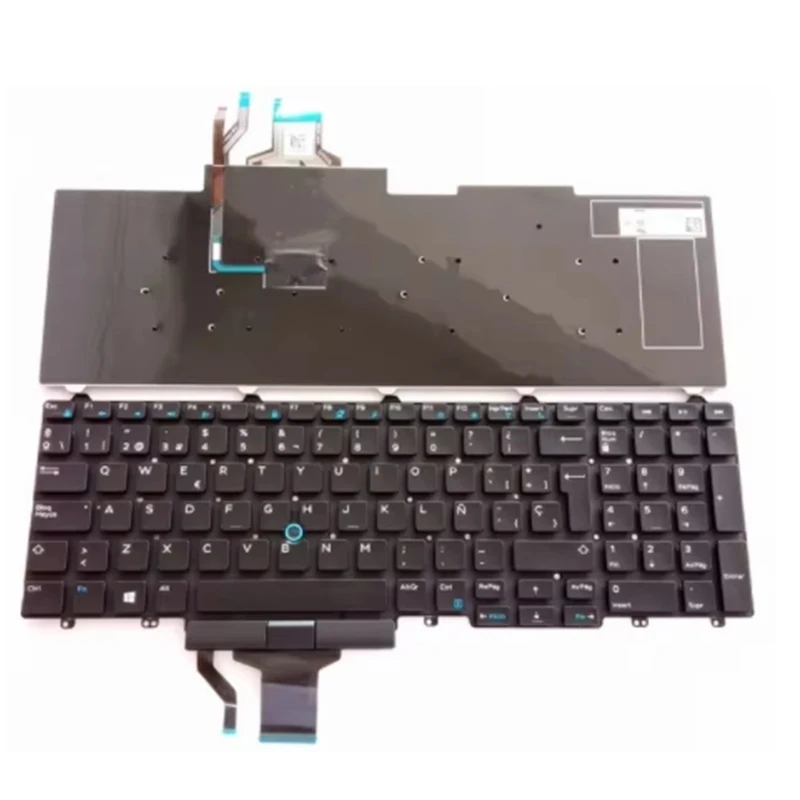 Клавиатура SP/RU/BR для DELL Latitude E5550 5550 E5570 5580 7510 3510 M3510 3520 7520 7720 7710 Бразилия PK1313M4B35 06JY07