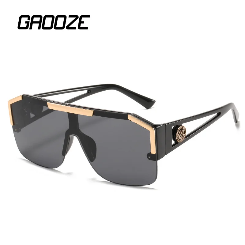 

GAOOZE Big Frame Oversized Designer Sunglasses Women 2022 Fashionable Men Car Driving Sun Glasses Vintage Zonnebril Dames YJ144