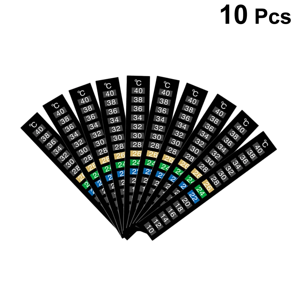 

10 шт., цифровой индикатор температуры в виде полоски