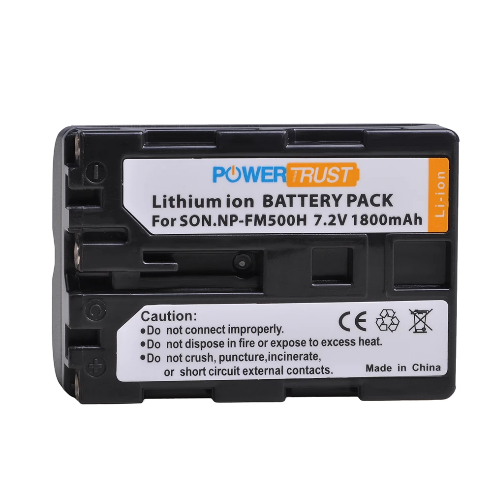 

1800mAh NP-FM500H NP FM500H Camera Battery for Sony A99M2 A900 A350 A77M2 A99 A550 A77 A580 A350 A100 A200