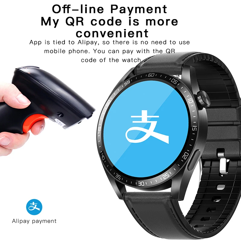 Новинка 2022 смарт-часы с NFC мужские спортивные часы Bluetooth и фитнес-трекером