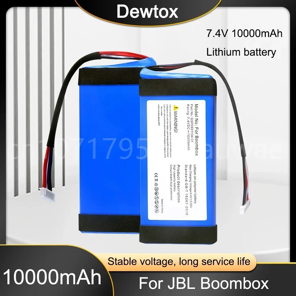 7.4V 25000mAh GSP 0931134 01 аккумулятор для JBL Boombox 1 плеер динамик замена перезаряжаемого