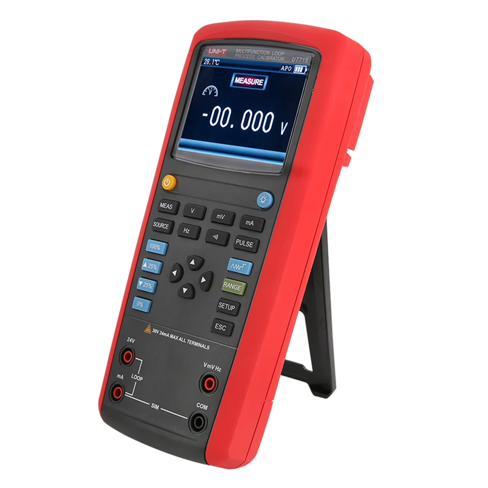 

UNI-T UT715 Sell Well New 20000Display Count Superior Quality Type Digital Electrical Multifunction Loop Process Calibrator