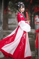 6 meters hanfu women costume elegant traditional chinese style hanfu princess dress ancient folk tang suit fairy performance