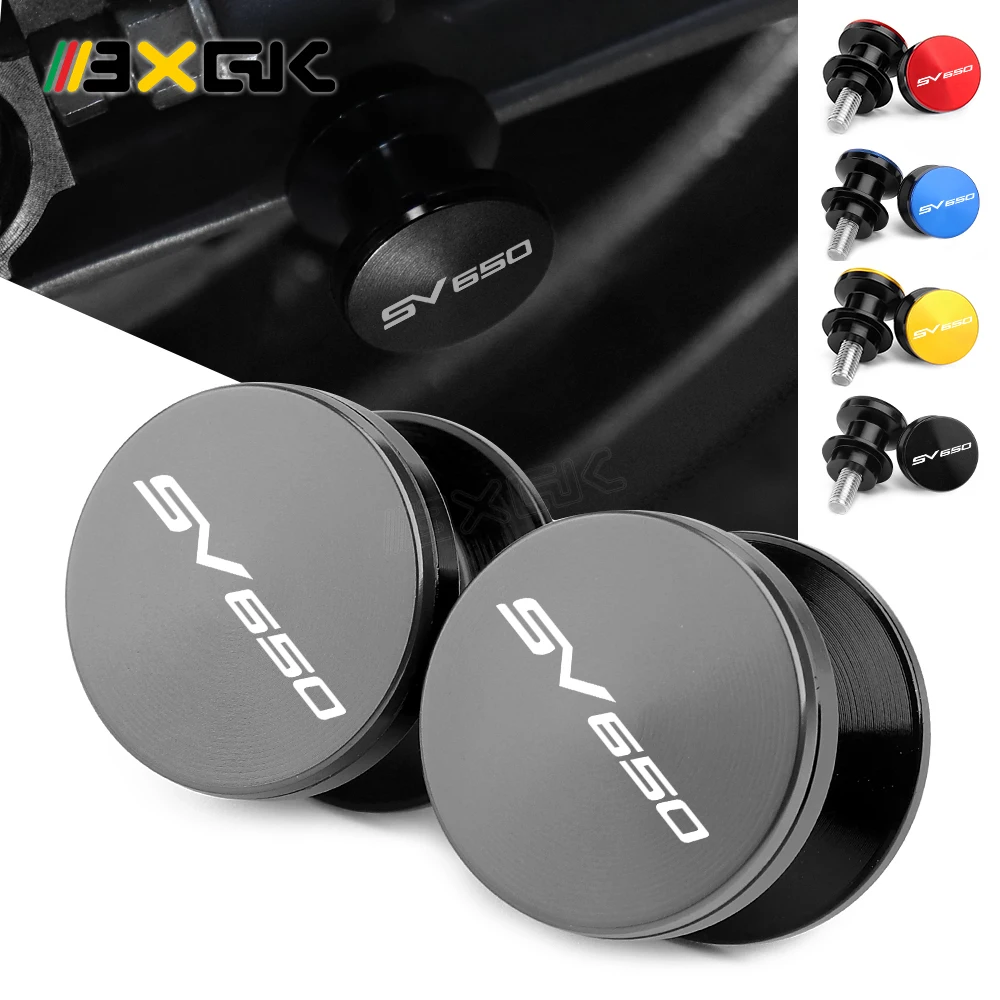 

Fit SV650 2022 Motorcycle CNC Aluminum Swingarm Spools Slider Stand Screw Accessories For SUZUKI SV 650 1999-2020 2021
