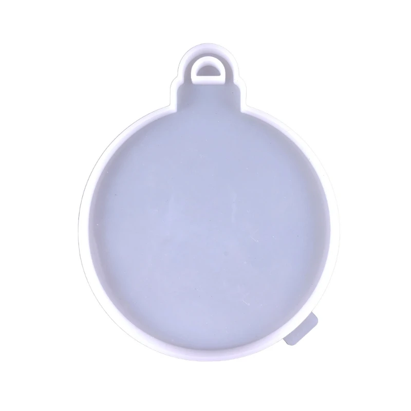 

Christmas Ornament Resin Molds Round Shape Silicone Casting Mold DIY Craft Supplies for Keychain Pendant Jewelry Making