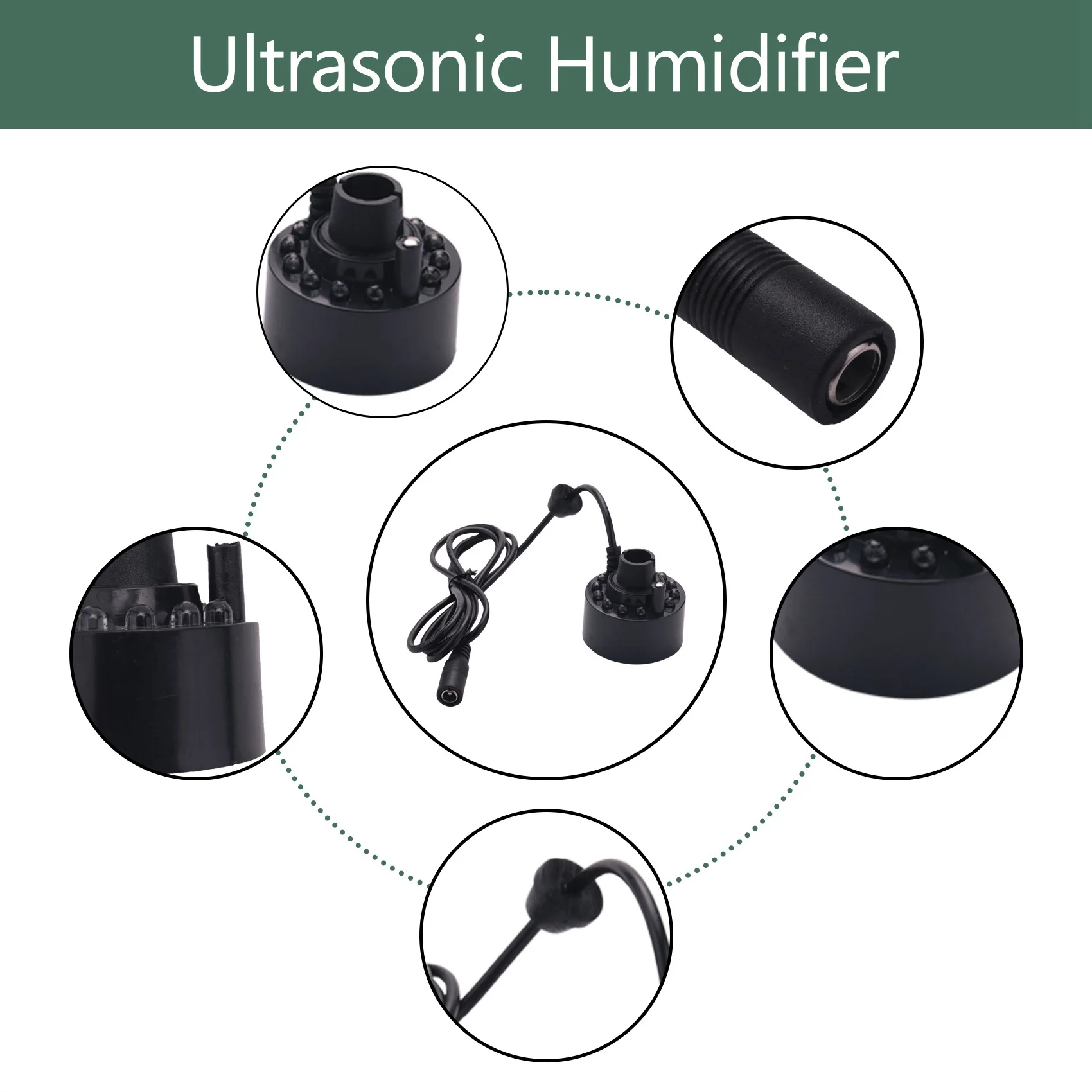 Промышленный инкубатор с 12 светодиодами увлажнитель распылитель для пруда